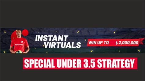 under 3.5 in sportybet